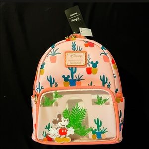 NEW W/ TAGS LOUNGEFLY MICKEY MOUSE MINI BACKPACK - EXCLUSIVE
